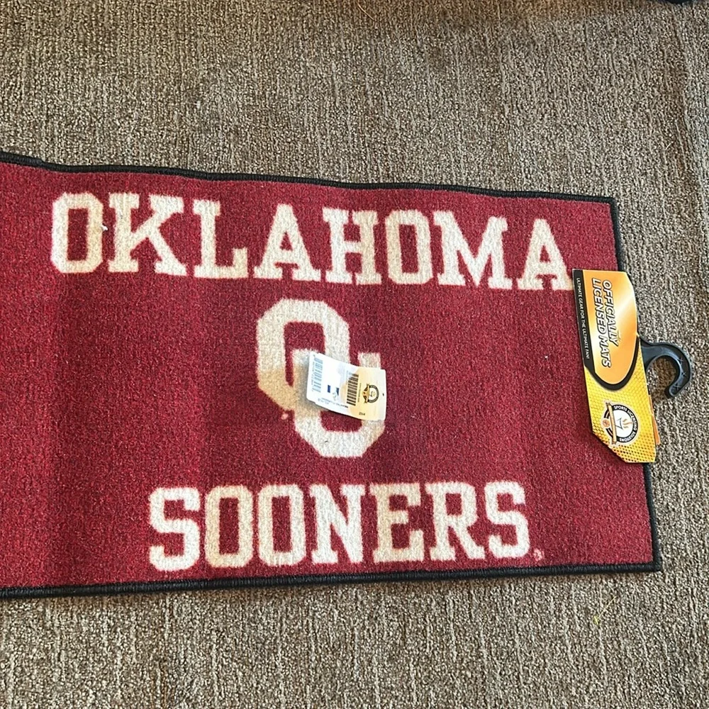 Oklahoma Sooner FanMat Rug